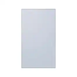 Samsung - Bespoke 4-Door Flex Refrigerator Panel - Bottom Panel - Sky Blue Glass