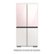 Alt View 12. Samsung - Bespoke 4-Door Flex Refrigerator Panel - Top Panel - Rose Pink Glass.