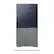 Alt View 18. Samsung - Bespoke 4-Door Flex Refrigerator Panel - Bottom Panel - Gray Glass.