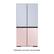 Alt View 13. Samsung - Bespoke 4-Door Flex Refrigerator Panel - Bottom Panel - Rose Pink Glass.