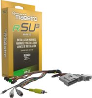 Maestro - Plug and Play T-Harness for SU3 Subaru Vehicles - Black - Front_Zoom
