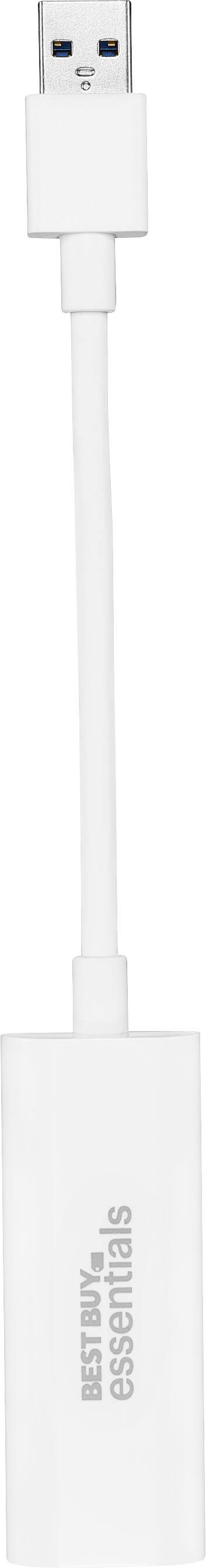 Alt View 14. Best Buy essentials™ - USB to VGA Adapter - White.