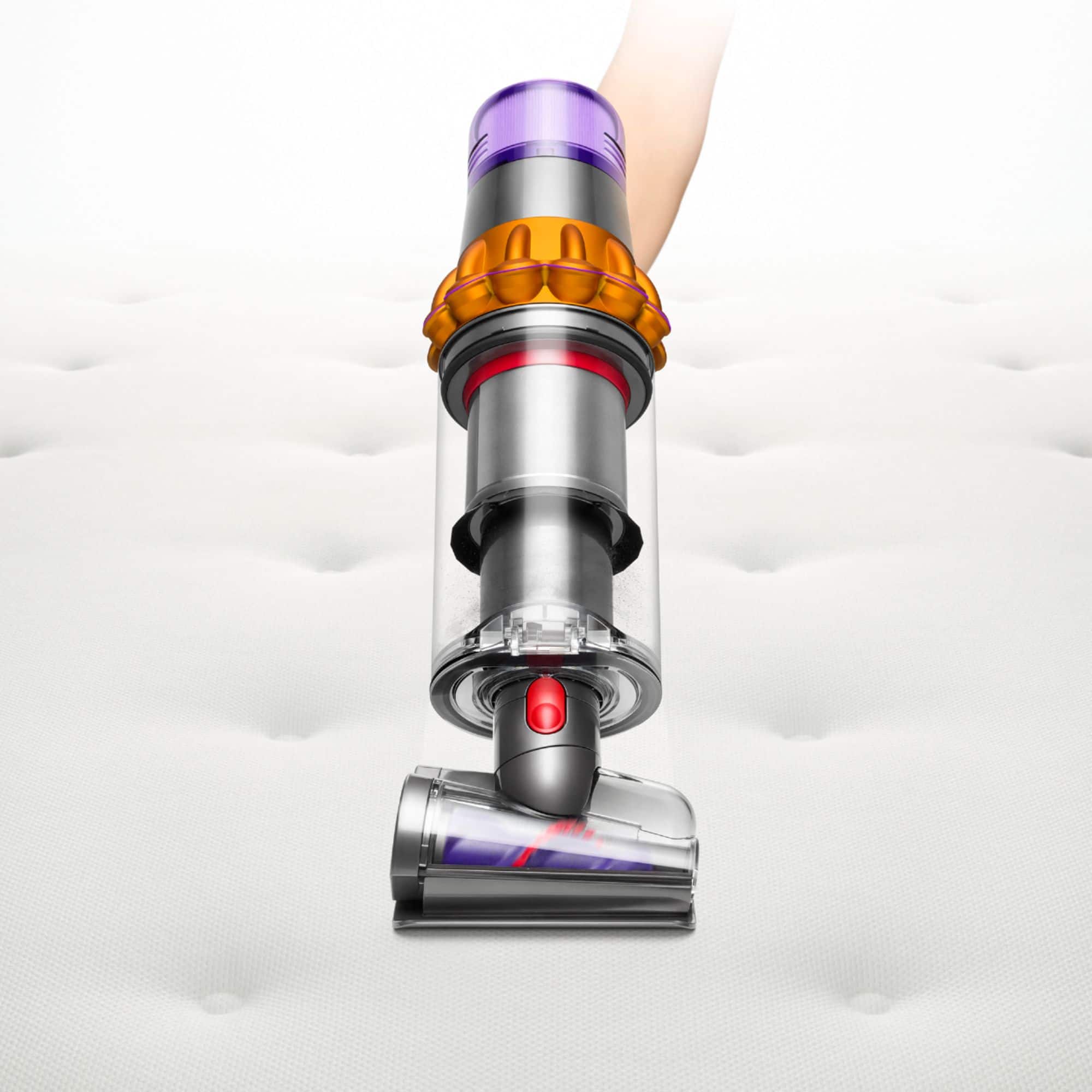 Alt View 16. Dyson - V15 Detect Cordless Vacuum - Yellow/Nickel.