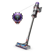 Dyson - Outsize Cordless Vacuum Cleaner - Nickel - Front_Zoom
