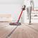 Alt View 13. Dyson - Outsize Total Clean Cordless Vacuum - Nickel/Red.