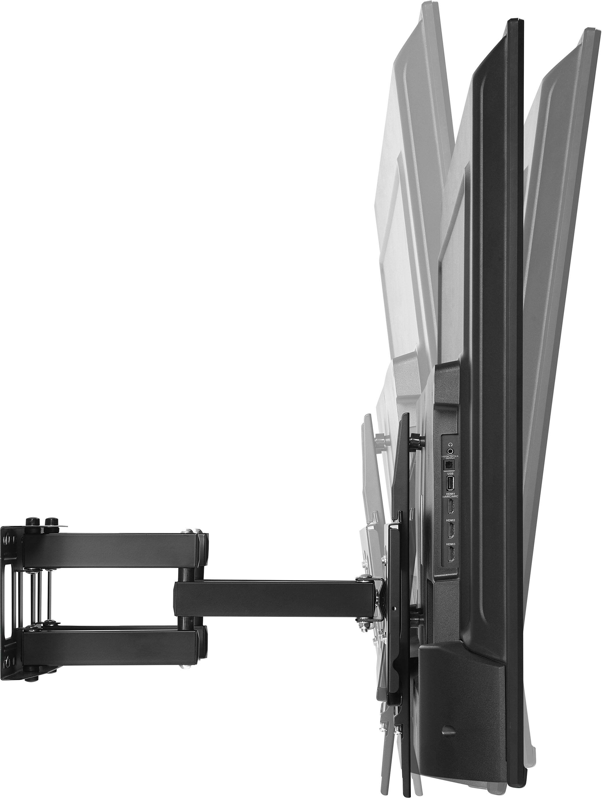 Alt View 19. Best Buy essentials™ - Full Motion TV Wall Mount for 47–84" TVs - Black.