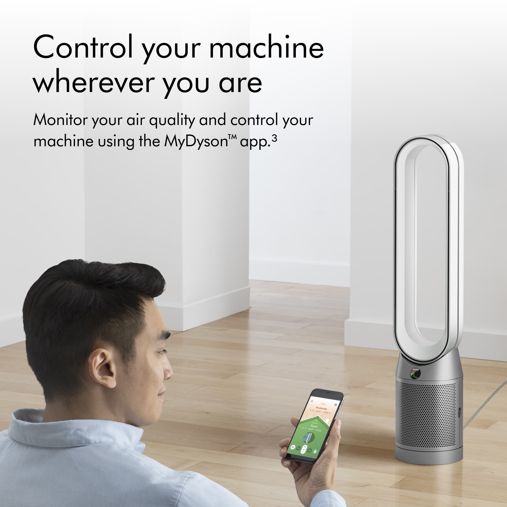 Dyson Purifier Cool TP07 Smart Air Purifier and Fan White/Silver