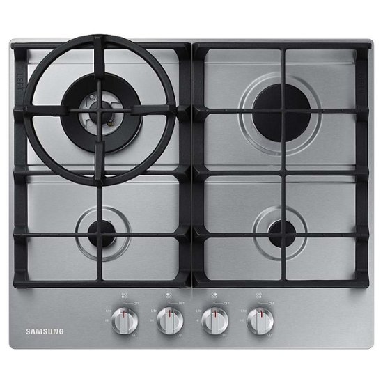 Samsung – 24″ Built-In Gas Cooktop with 4 burners – Stainless steel