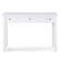 Front. Simpli Home - Warm Shaker SOLID WOOD Transitional 48 inch Wide Writing Office Desk in White - White.