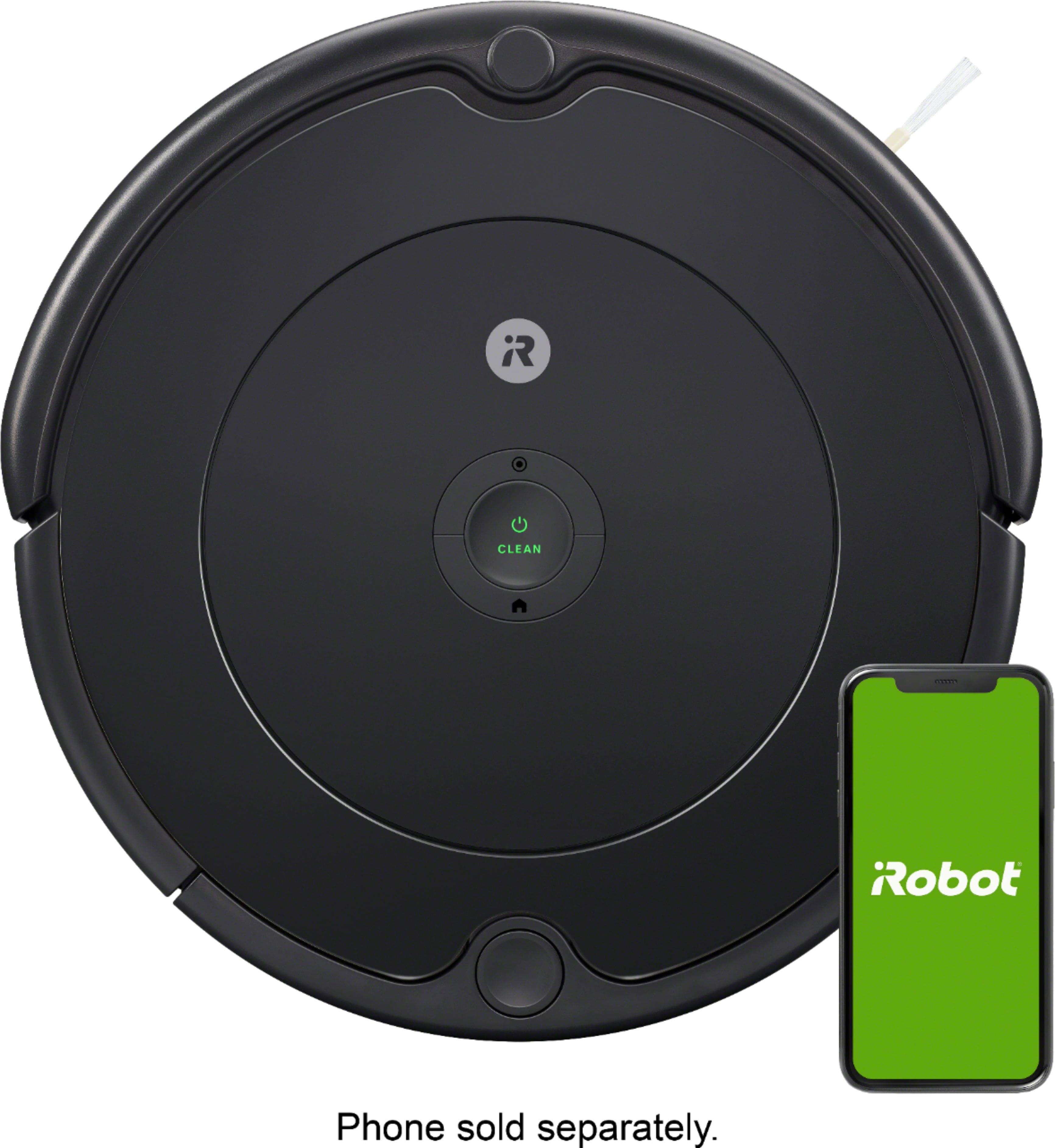 Alt View 1. iRobot - Roomba 694 Wi-Fi Connected Robot Vacuum - Charcoal Grey.