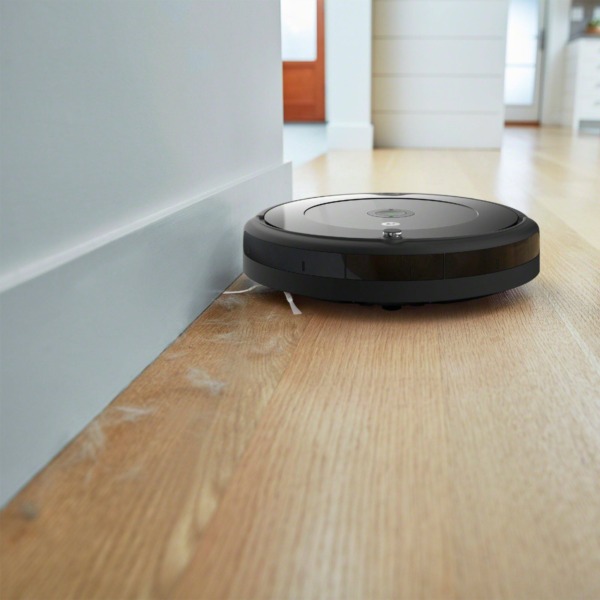 Alt View 20. iRobot - Roomba 694 Wi-Fi Connected Robot Vacuum - Charcoal Grey.
