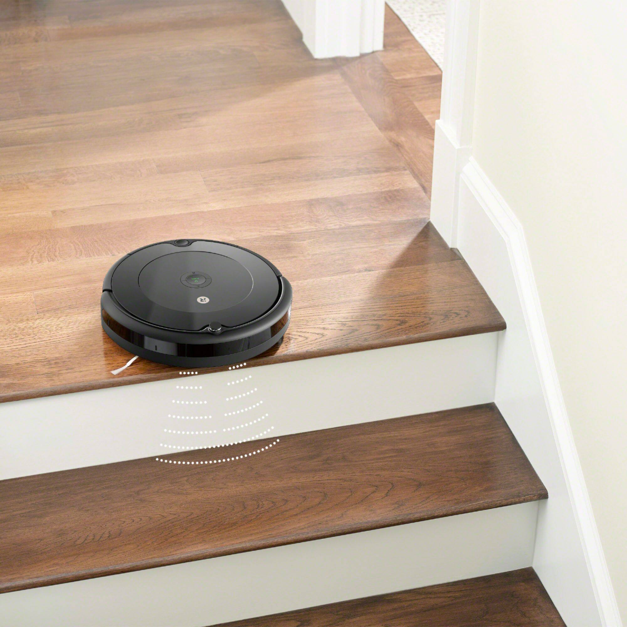 Alt View 21. iRobot - Roomba 694 Wi-Fi Connected Robot Vacuum - Charcoal Grey.