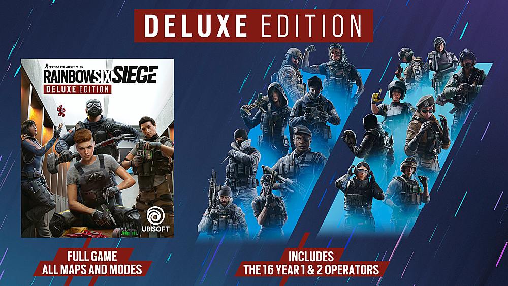 Angle View: Tom Clancy's Rainbow Six Siege Deluxe Edition - PlayStation 5