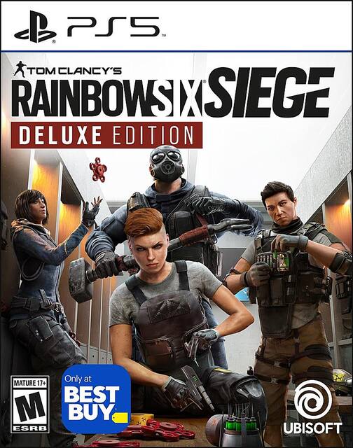 Tom Clancy S Rainbow Six Siege Deluxe Edition Playstation 5 Ubp Best Buy Tom Clancy S Rainbow Six Siege Deluxe Edition Playstation 5 Ubp Best Buy