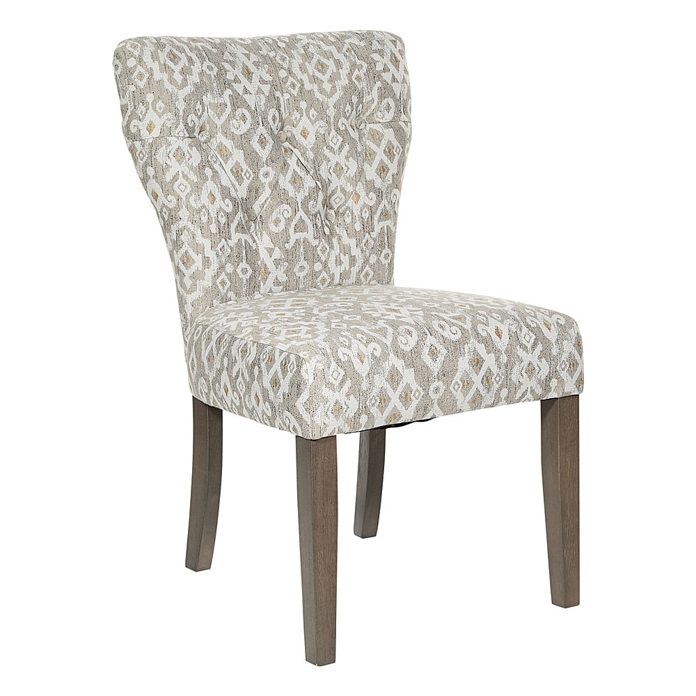 Best Buy OSP Home Furnishings Andrew Dining Chair Putty Ikat ANDG K62