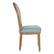 Left Zoom. OSP Home Furnishings - Lillian Oval Back Chair - Klein Sea.
