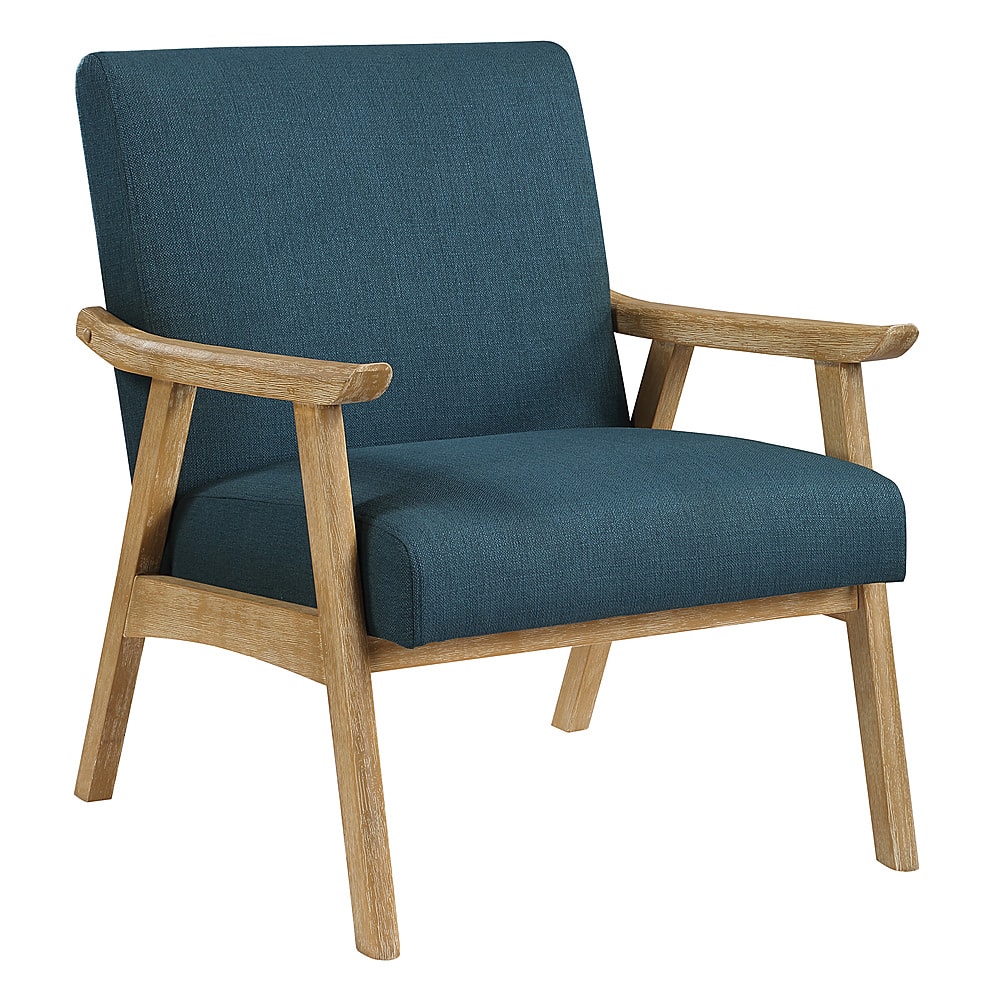 Angle View: OSP Home Furnishings - Weldon Chair - Blue