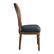 Left. OSP Home Furnishings - Stella Oval Back Chair - Azure.
