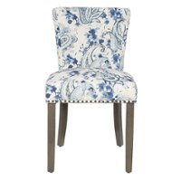 OSP Home Furnishings - Kendal Chair - Paisley Blue - Front_Zoom