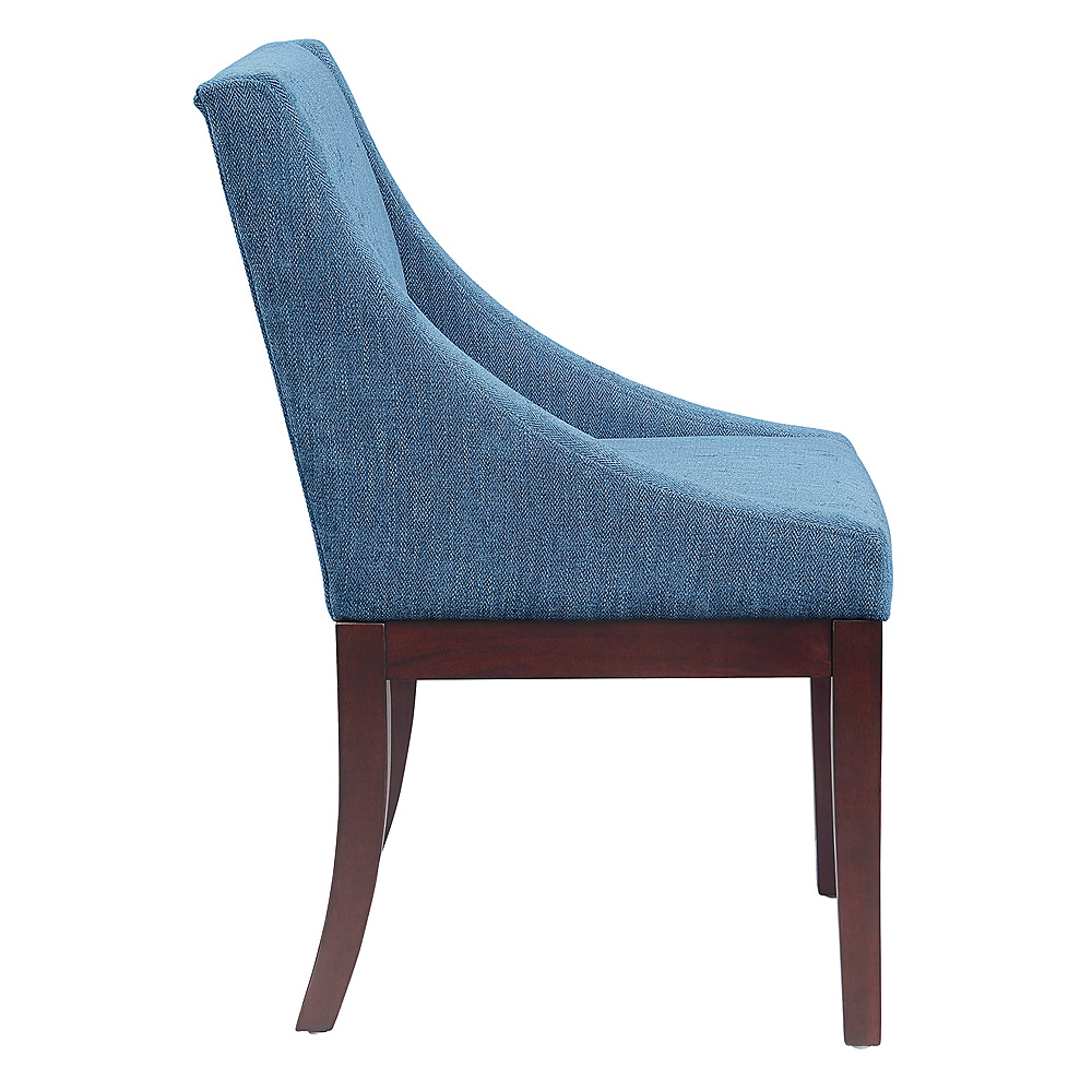 Left View: OSP Home Furnishings - Monarch Dining Chair - Navy