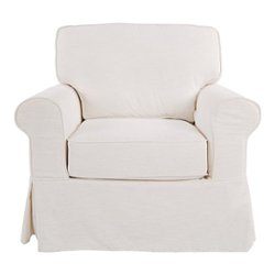 OSP Home Furnishings - Ashton Chair - Ivory - Front_Zoom