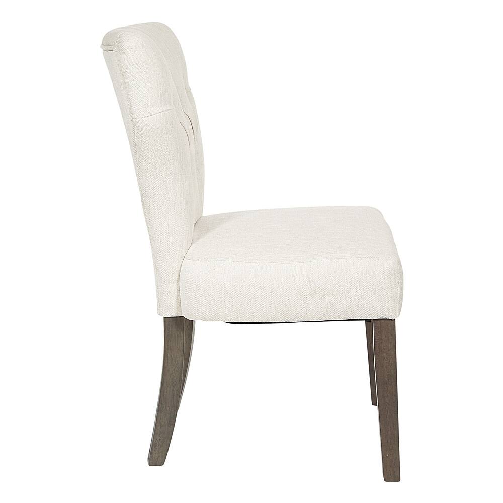 Left View: OSP Home Furnishings - Andrew Dining Chair - Cream