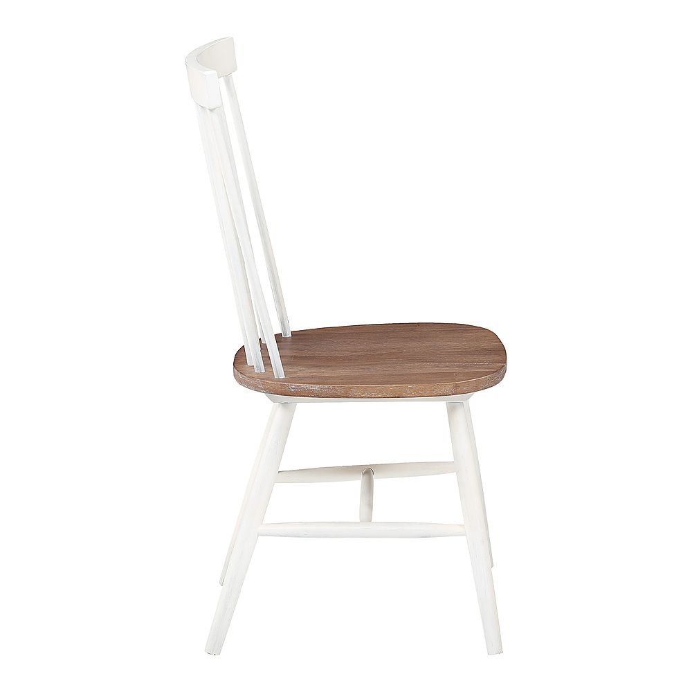 Left View: OSP Home Furnishings - Eagle Ridge Dining Chair - Toffee / Cream