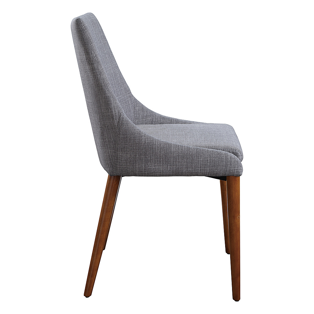 Left View: OSP Home Furnishings - Almer Chair - Dove