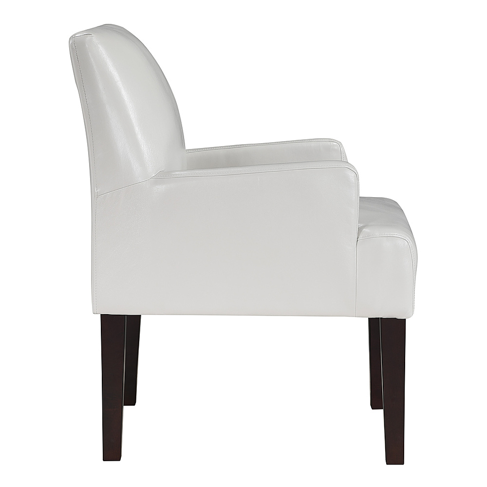 Left View: OSP Home Furnishings - Main Street Guest Chair - Cream