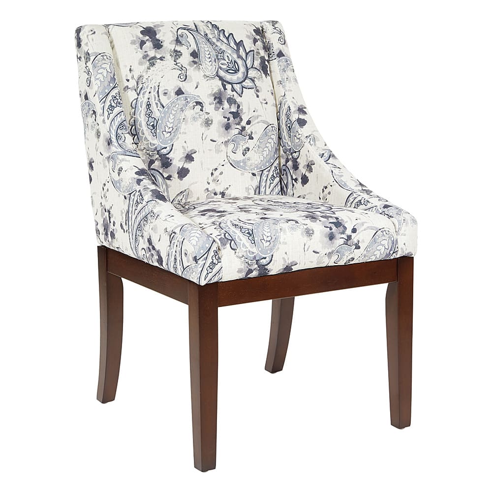 Angle View: OSP Home Furnishings - Monarch Dining Chair - Paisley Charcoal