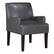 Angle. OSP Home Furnishings - Main Street Guest Chair - Pewter.