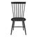 Front. OSP Home Furnishings - Eagle Ridge Dining Chair - Black.