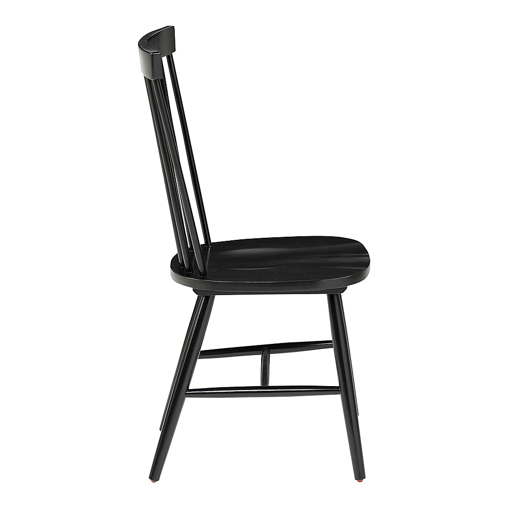 Left View: OSP Home Furnishings - Eagle Ridge Dining Chair - Black