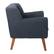 Left. OSP Home Furnishings - Mill Lane Chair - Navy.