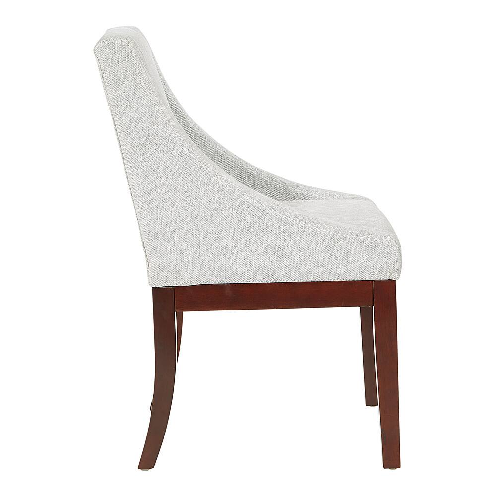 Left View: OSP Home Furnishings - Monarch Dining Chair - Smoke