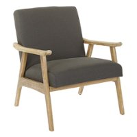 OSP Home Furnishings - Weldon Chair - Brown - Angle_Zoom