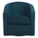 Front. OSP Home Furnishings - Danica Swivel Chair - Azure.
