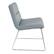Left Zoom. OSP Home Furnishings - Thompson Chair - Charcoal Grey.