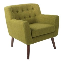 OSP Home Furnishings - Mill Lane Chair - Green - Angle_Zoom