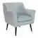 Angle. OSP Home Furnishings - Dane Accent Chair - Charcoal.