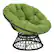 Angle Zoom. OSP Home Furnishings - Papasan Chair - Green.