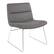 Angle. OSP Home Furnishings - Thompson Chair - Charcoal.