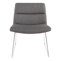 OSP Home Furnishings - Thompson Chair - Charcoal - Front_Zoom
