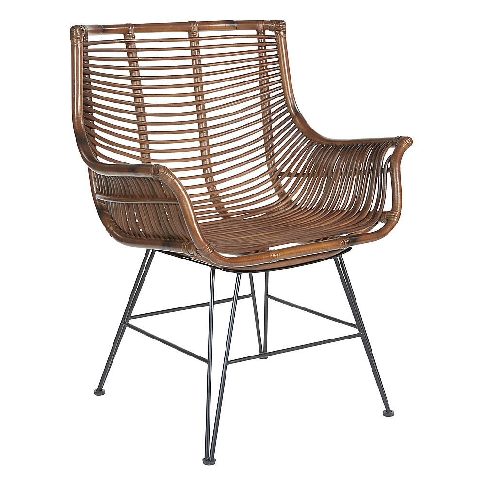 Angle View: OSP Home Furnishings - Dallas Chair - Brown