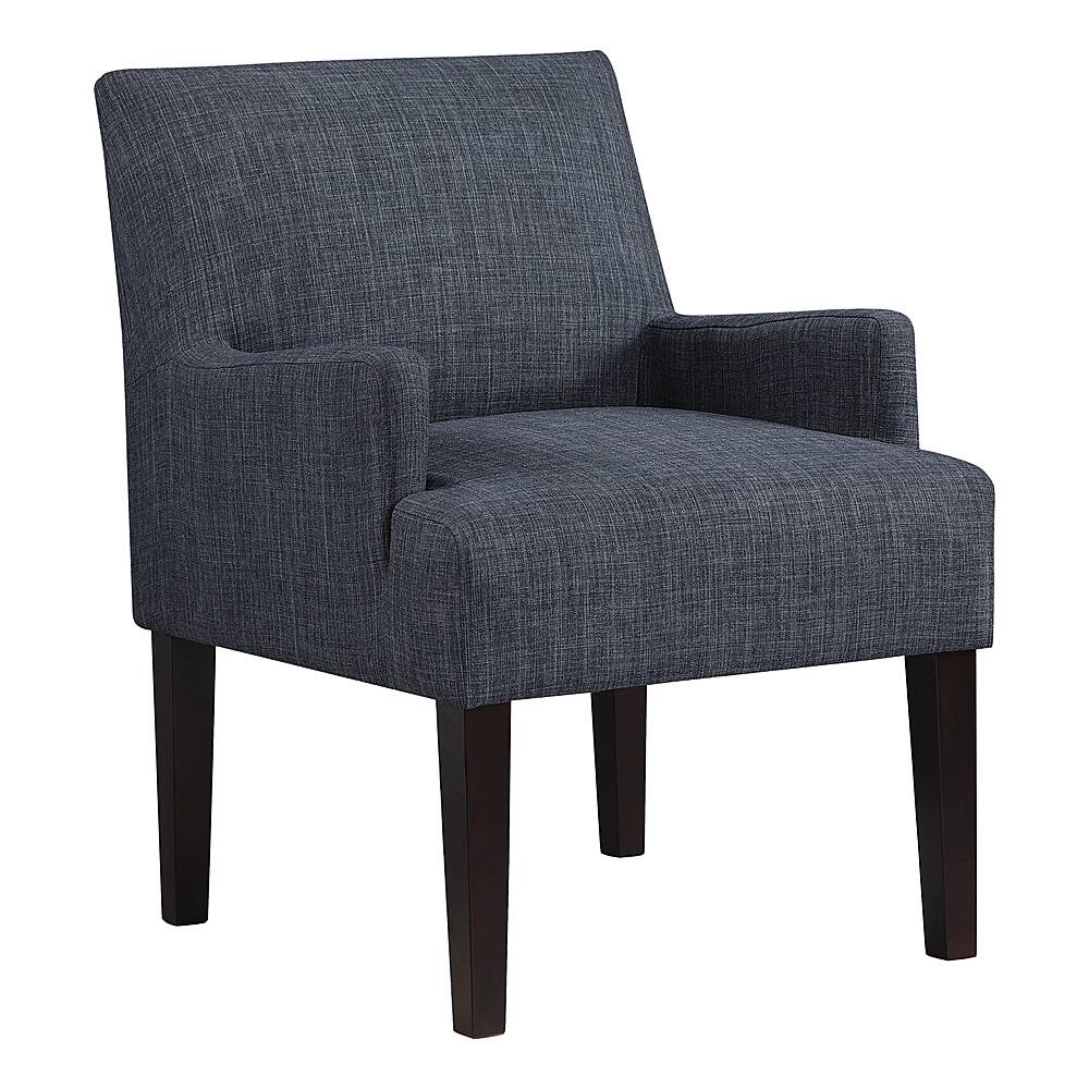 Angle View: OSP Home Furnishings - Main Street Guest Chair - Navy