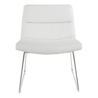 OSP Home Furnishings - Thompson Chair - White - Front_Zoom