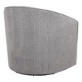 Alt View 11. OSP Home Furnishings - Danica Swivel Chair - Smoke.