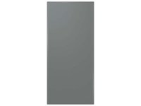 Samsung - Bespoke 4-Door Flex Refrigerator Panel - Top Panel - Gray Glass - Front_Zoom