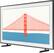 Alt View 23. Samsung - 65" Class The Frame Series LED 4K UHD Smart Tizen TV - Black.