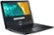 Front Zoom. Acer - Chromebook 512 – 12” IPS Display - Intel Celeron N4020 - 4GB Memory - 32GB eMMC – Ruggedized – Spill Resistant KB.